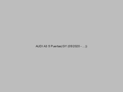 Enganches económicos para AUDI A3 5 Puertas(GY (05/2020 - ...))